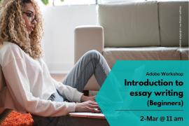 An image of a curly haired female figure sat relaxing