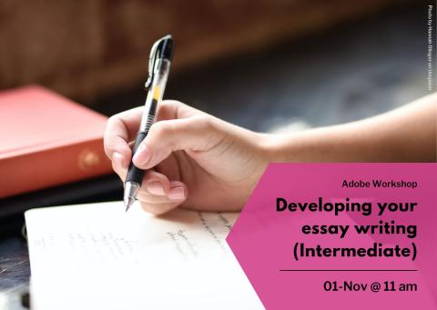 Image of a hand writing