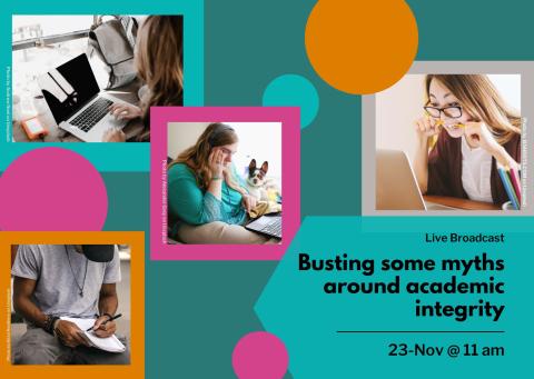 Pictures of students on laptops